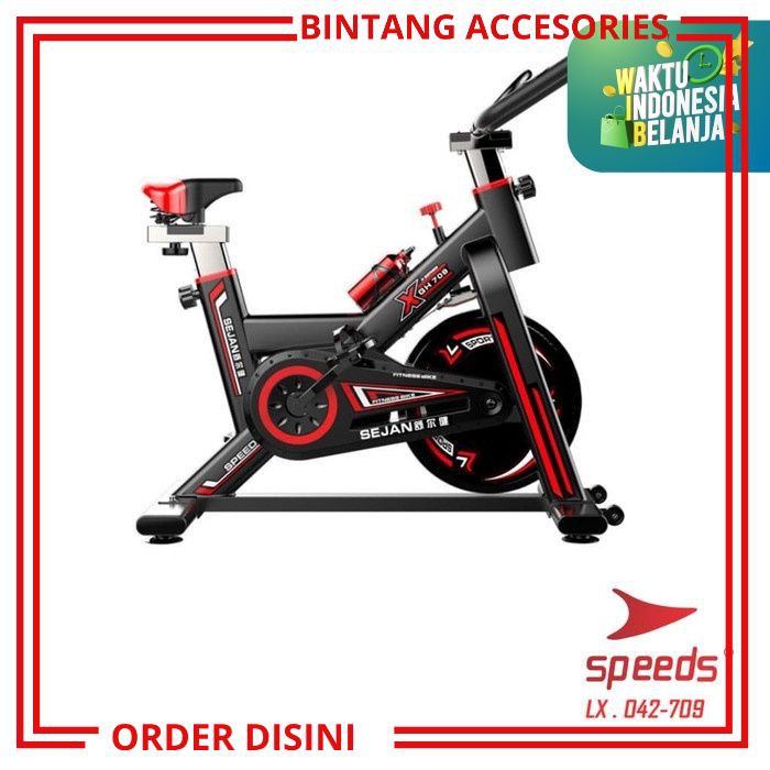W832 SEPEDA FITNES SEPEDA STATIS FITNES SEPEDA GYM SEPEDA OLAHRAGA ALAT OLAHRAGA ALAT OLAH RAGA