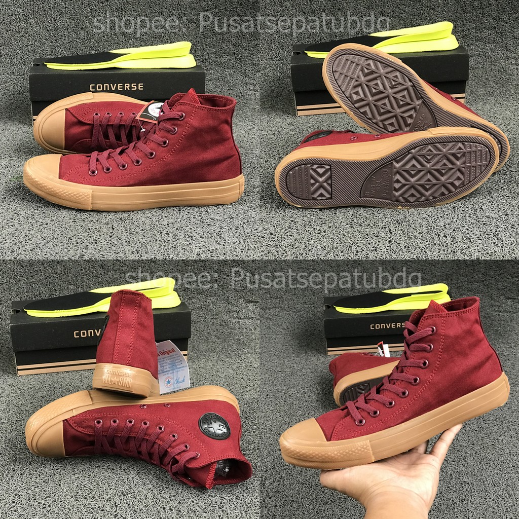 Sepatu Converse High Gum All Star Chuck Taylor