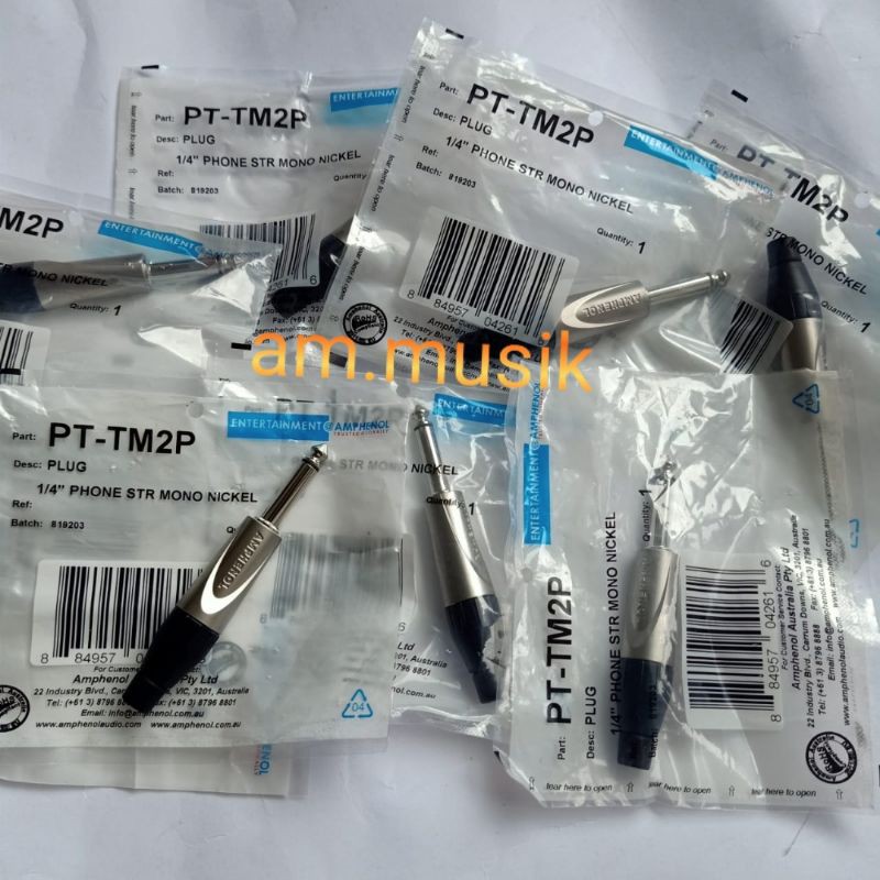 JACK AKAI MONO AMPHENOL PT-TM2P ORIGINAL