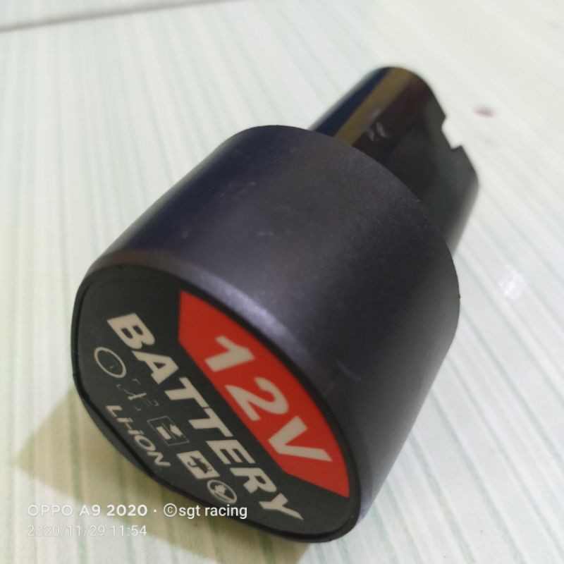 BATRE CAS 12V BOR CORDLES