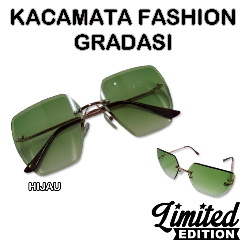 Dennos GS-24 Kacamata Wanita INS Fashion Aksesoris Little Bee Gaya Pantai Big Frame Sunglasees