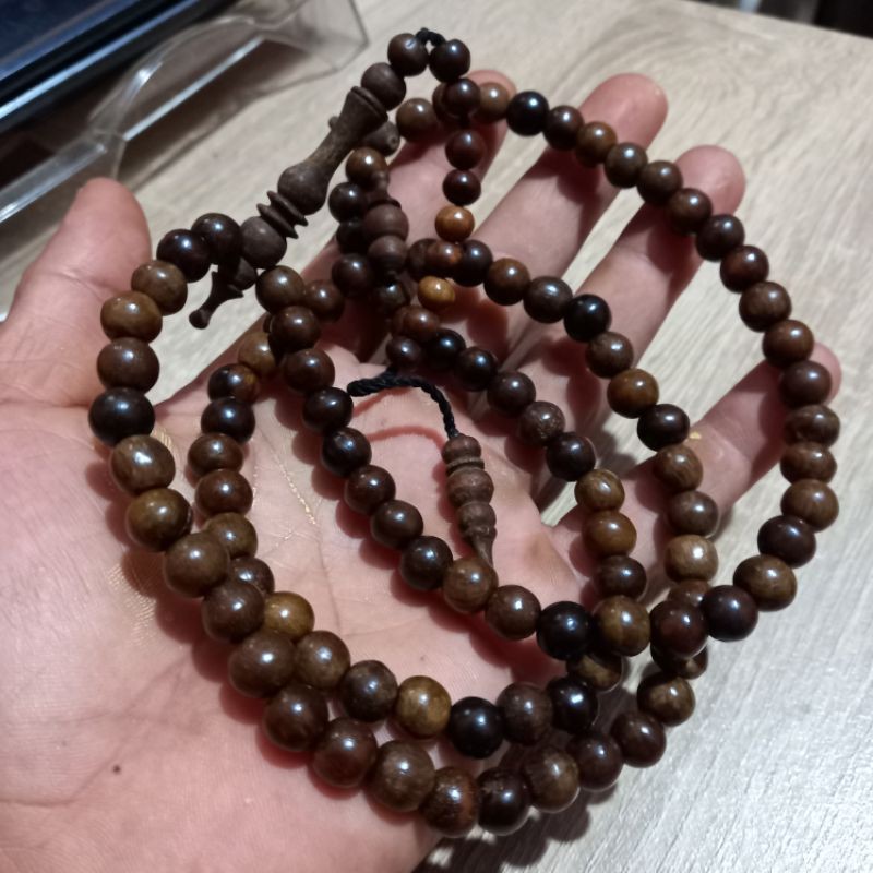 Tasbih gaharu wangi 8mm  A tasbih gaharu super tasbih gaharu asli tasbih gaharu kalimantan