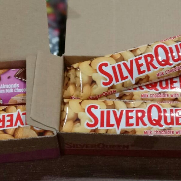 COKELAT- SILVERQUEEN 65 GR - COKELAT COKLAT - ALMOND -COKELAT.