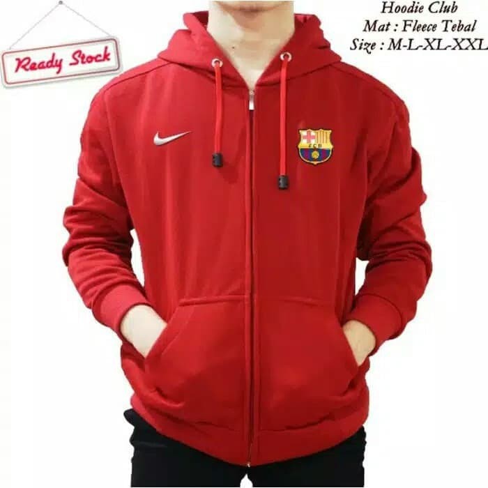 barca nike hoodie