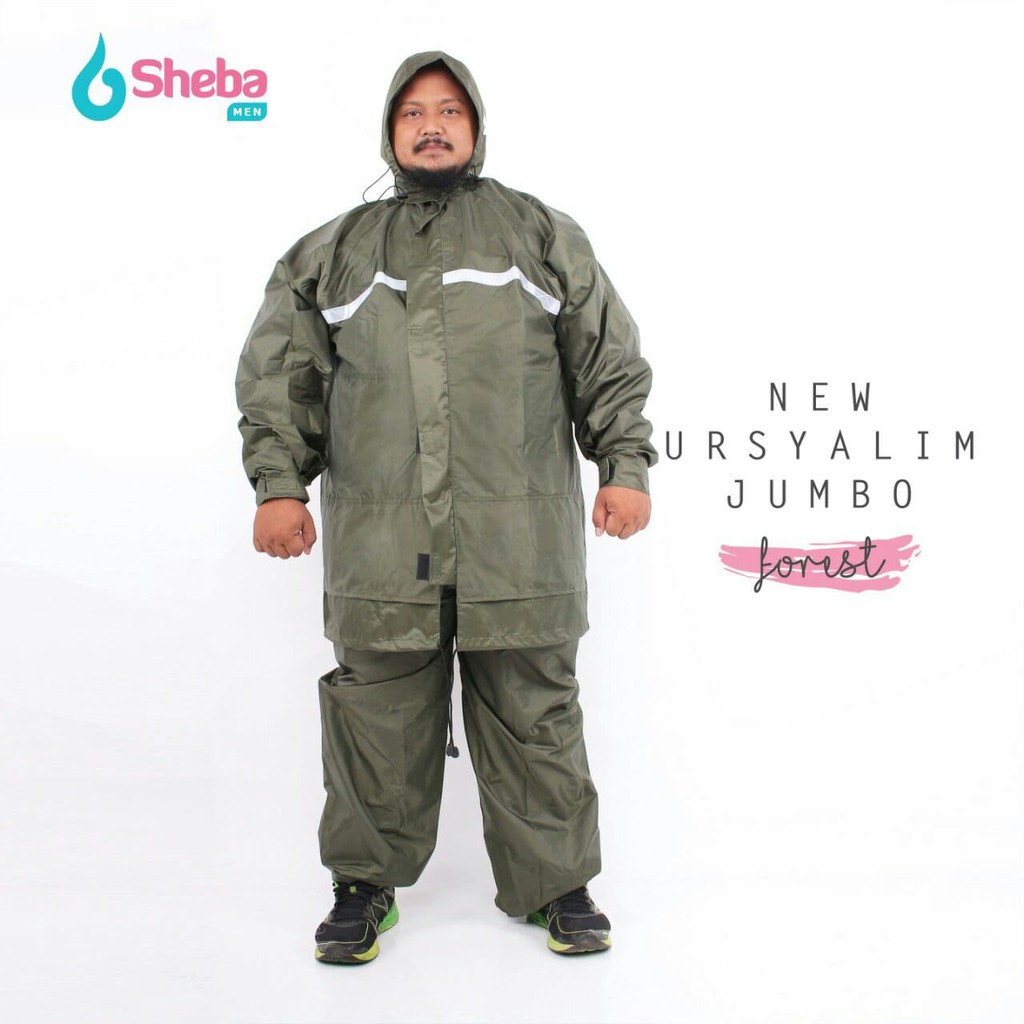 [NEW SHEBA] JAS HUJAN PRIA/SHEBA/URSYALIM/JAS HUJAN PRIA JUMBO