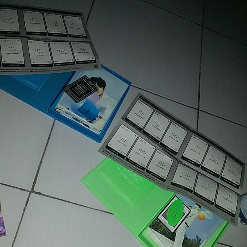 ALBUM ONLY BLUE ORANGE GREEN TREASURE 1ST FULL ALBUM TREASURE EFFECT