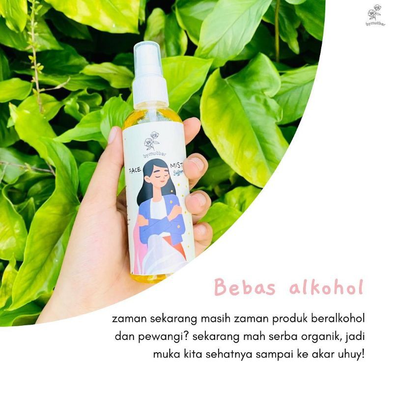 FACEMIST SAFRON BYMUTBER 100% ORIGINAL