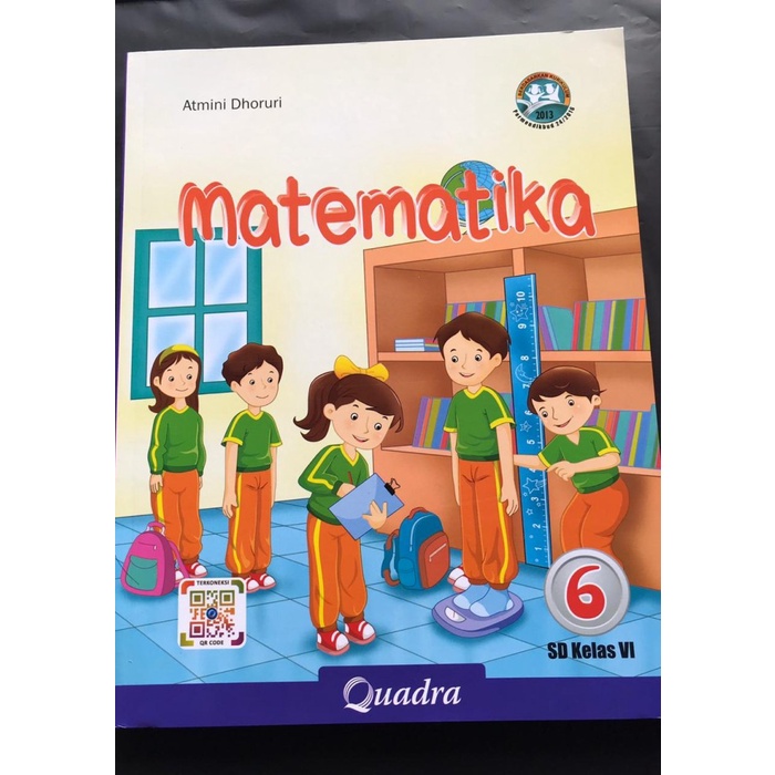 

❤BISA COD❤ Matematika K13 REV SD/MI kelas 6 Quadra