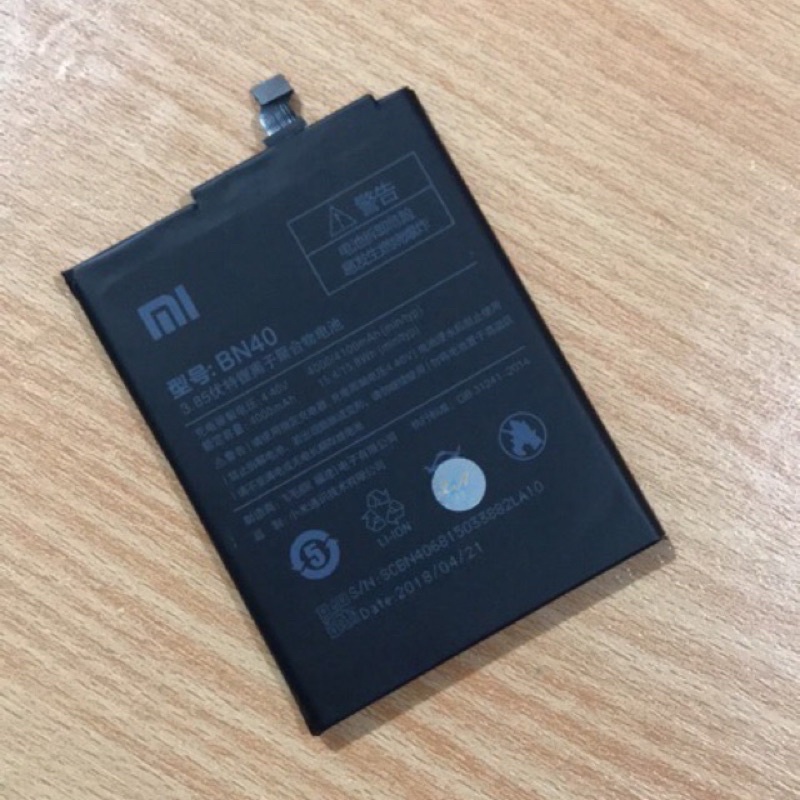 Batterai Xiaomi Redmi 4 Pro / 4 Prime / BN 40 Model Original Baterai BN40