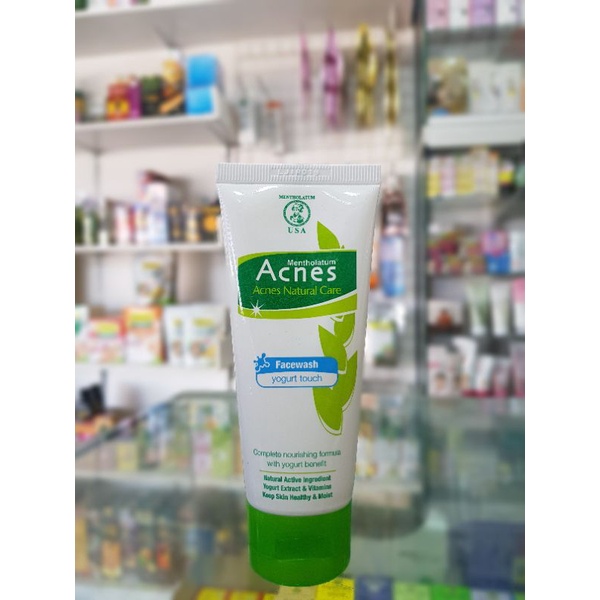 Acnes Facewash Yogurt Touch 50 g / Sabun Pencuci Muka