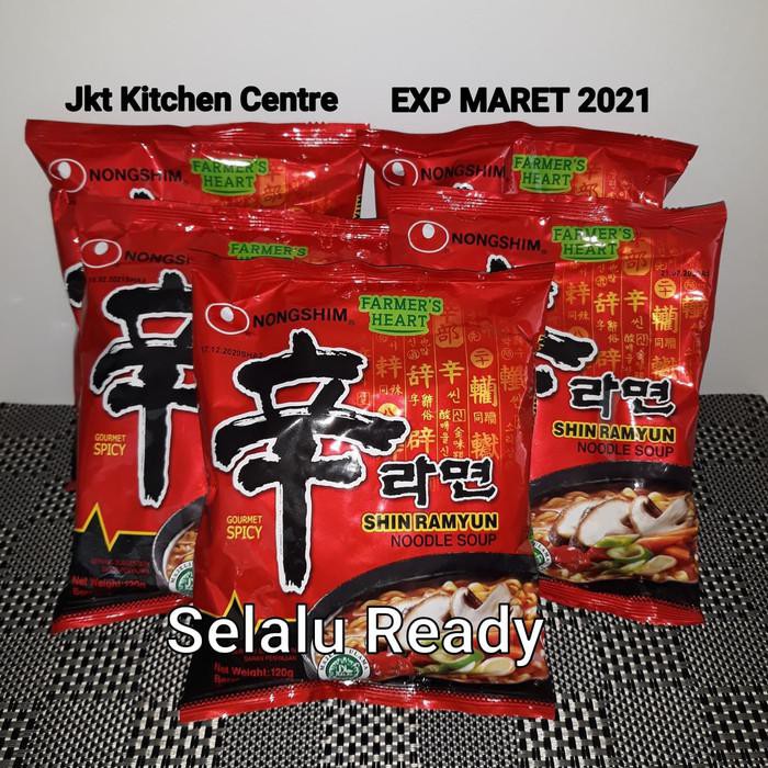 

Mie Korea Instant Noddle Shin Ramyun Nongshim Gourmet Spicy 120Gr