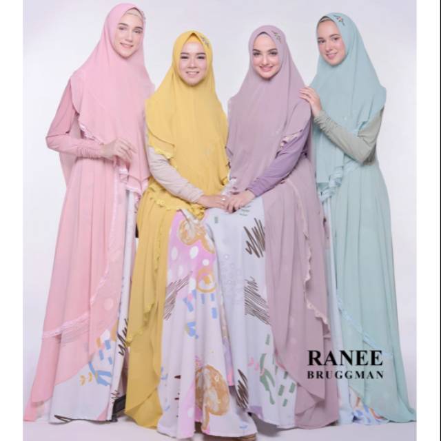 TANIA SYARI Original By Ranee Bruggman. Gamis premium khas Ranee bestseller high quality low price y
