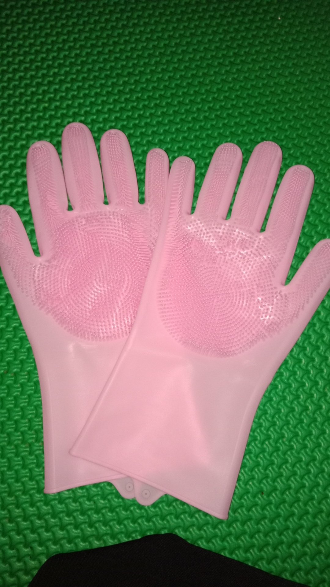 Sarung Tangan Cuci Piring Korea / Glove Silicon Cuci Piring Serbaguna