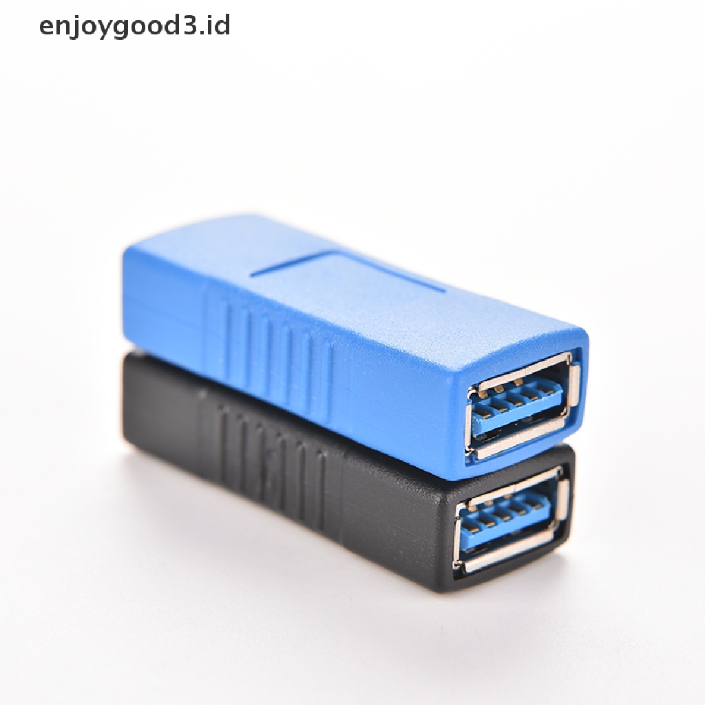 Adapter Konektor Coupler Gender Changer USB 3.0 Tipe A Female Ke Female