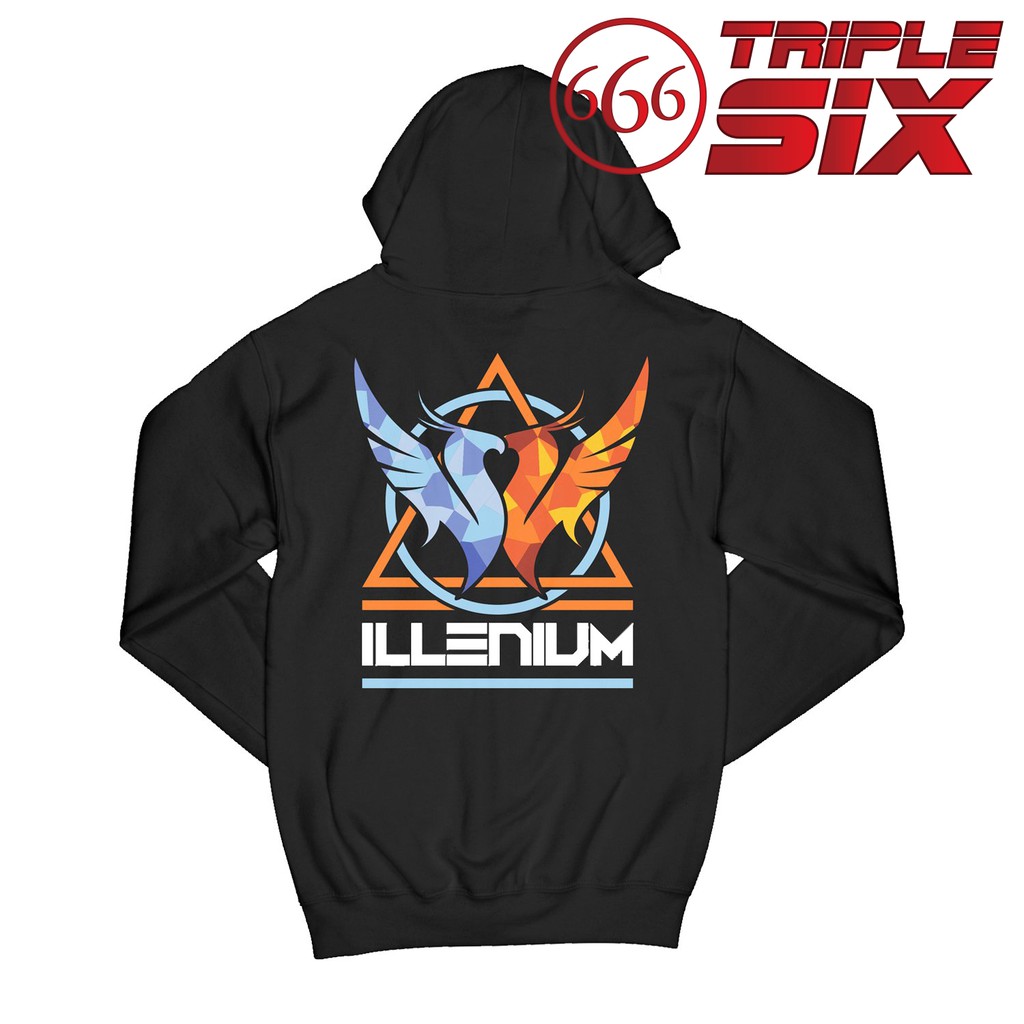 Jaket Hoodie Zipper DJ Illenium Awake 2 Zip