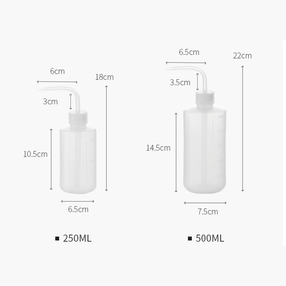 Botol Semprot Nozzle Melengkung 250ml / 500ml Untuk Alat Berkebun