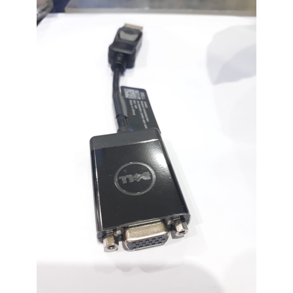 Converter Display to VGA Dell Original / Kabel VGA/ Konektor/ Dell adaptor mini