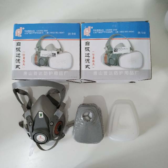 Masker Gas Respirator - Masker 3M - Masker cat - masker lab 6200 3M OEM 1:1