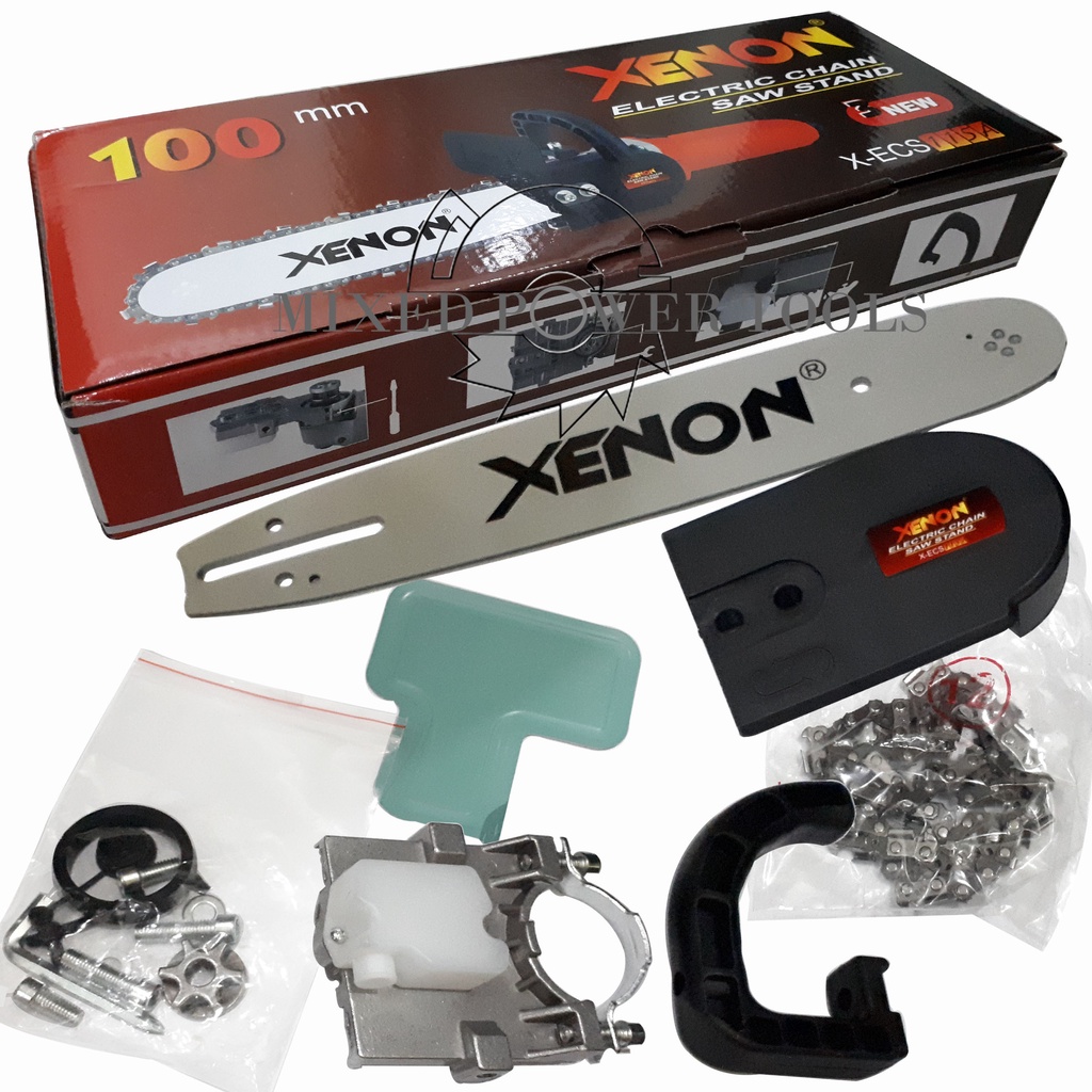 XENON ECS115A Electric Chain Saw Adapter ke Mesin Gerinda Tangan 4inch