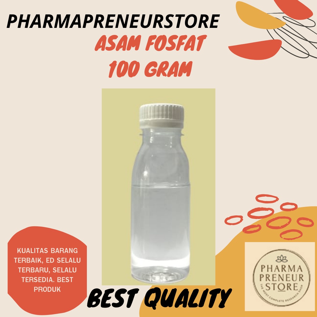 Asam Fosfat / Phosphoric Acid 100 gram Best Quality