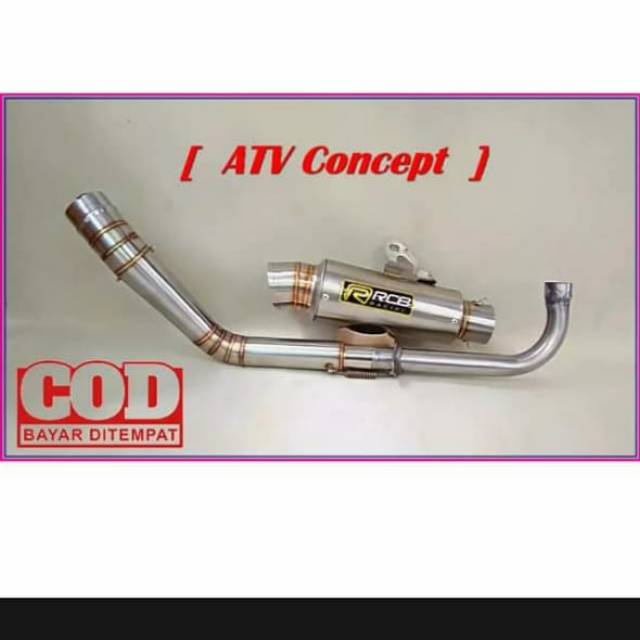 KNALPOT RCB JUPITER.RCB VEGA.RCB GRAND.RCB ALL BEBEK 4TAK