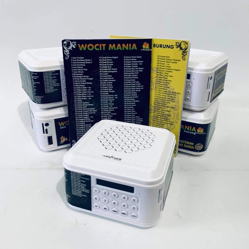 WOCIT MANIA ORIGINAL MASTERAN BURUNG MP3 235 SUARA BURUNG KICAU PROFESIONAL SPEAKER BLUETOOTH