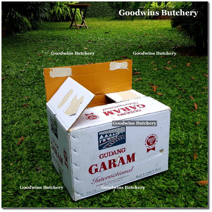 

USED CARTON BOX karton kardus bekas GD.GRM 53x38x34cm 1.2kg