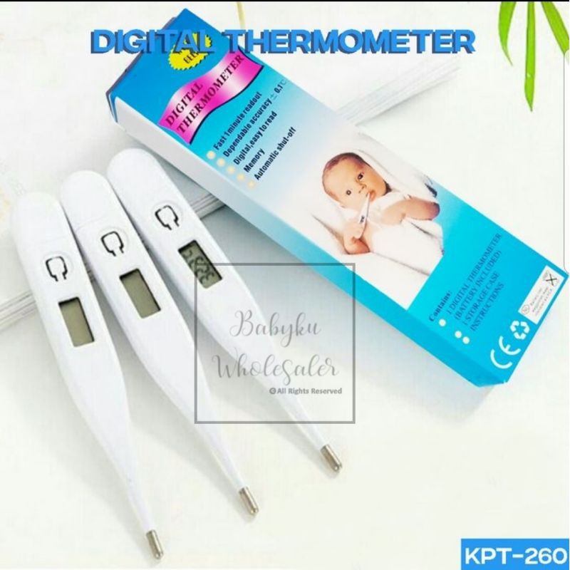 Termometer digital thermometer pengukur suhu badan anak bayi