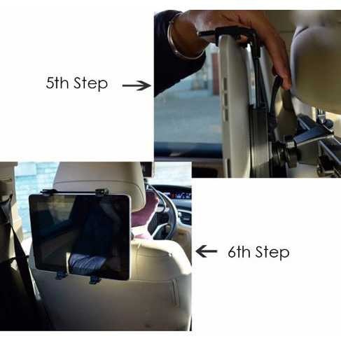 Best Seller ! Tendway Backseat Car Holder Mobil for Tablet 8-11 Inch - SBT-1104