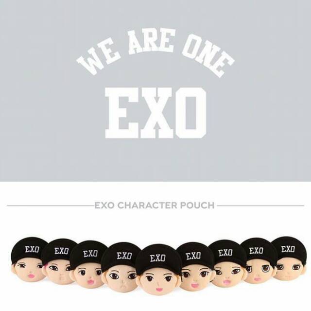 [READY STOCK] EXO CHARACTER POUCH (MASIH DAPET PHOTOCARD)BISA DP