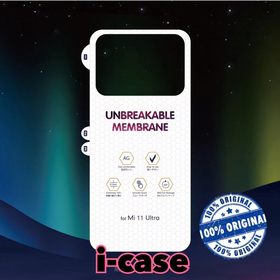 Xiaomi Mi11 / ULTRA Anti Gores Belakang Type Mate Doff mi 11 AG ultra