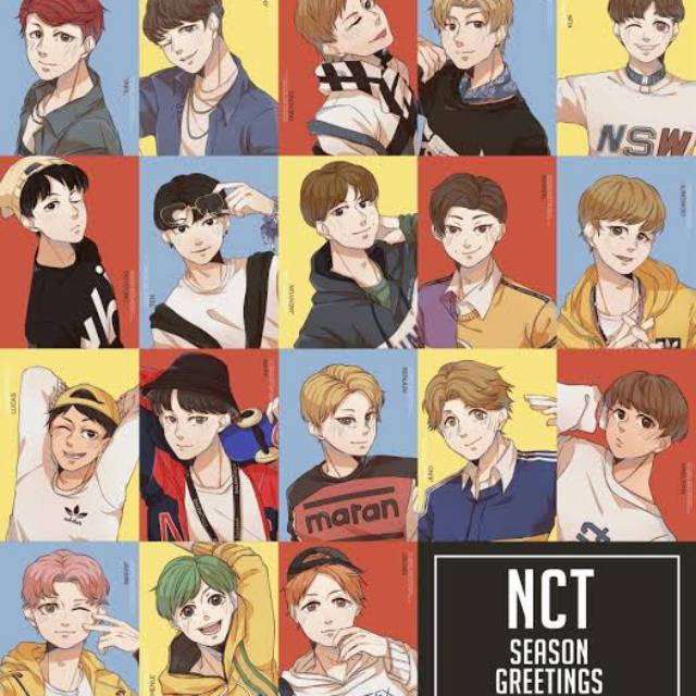 KPop Sticker NCT Murah Chibi NCT 127 dan NCT Dream