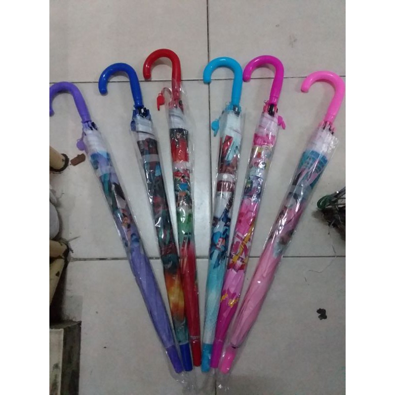 Payung anak karakter pvc