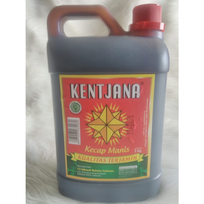 

Kentjana Kecap Ukuran Jerigen 3 Kg