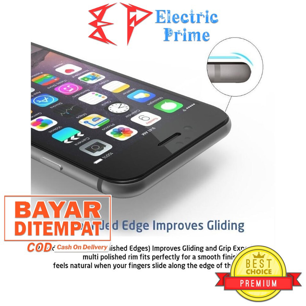 Tempered Glass iPhone 6 Plus Anti Gores 9H 2.5D Screen Guard