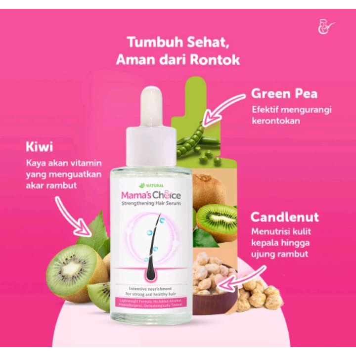 MAMA'S CHOICE STRENGHENING HAIR SERUM RAMBUT ANTI RONTOK