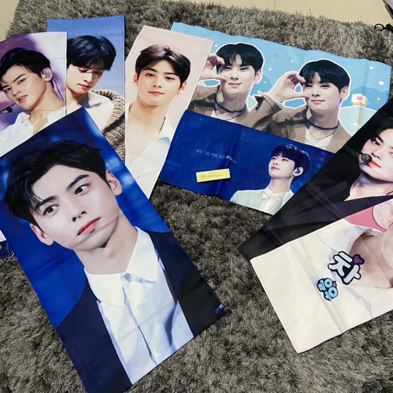 Astro Cha Eun Woo Fansite Slogan + Pouch