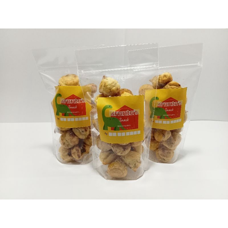 

Soes kering mini isi coklat/Sus coklat lumer