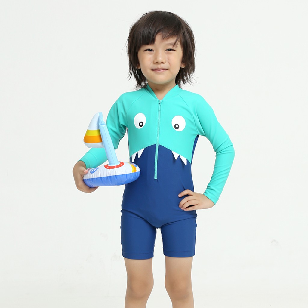  Lee  Vierra  Kids Dino Diving Baju  Renang  Anak  Unisex 