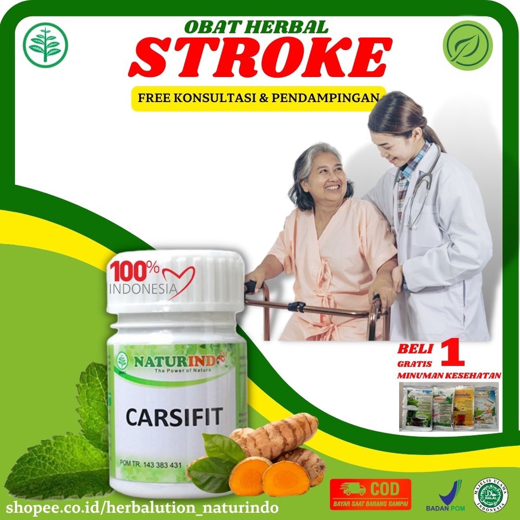 Jual Obat Stroke Ampuh Lumpuh Terapi Stroke Saraf Otak Struk Ringan ...