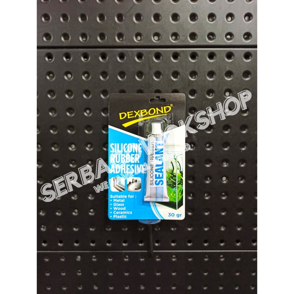 Dexbond Lem Silicone Sealant Rubber Adhesive 30 Gram Termurah Berkualitas