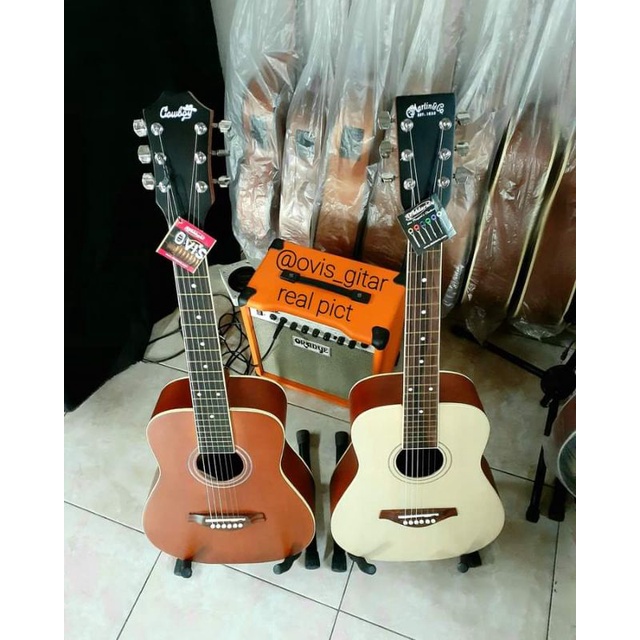 3/4 martin & cowboy harga promo... kualitas terbaik di kelas gitar 3per4 lokal