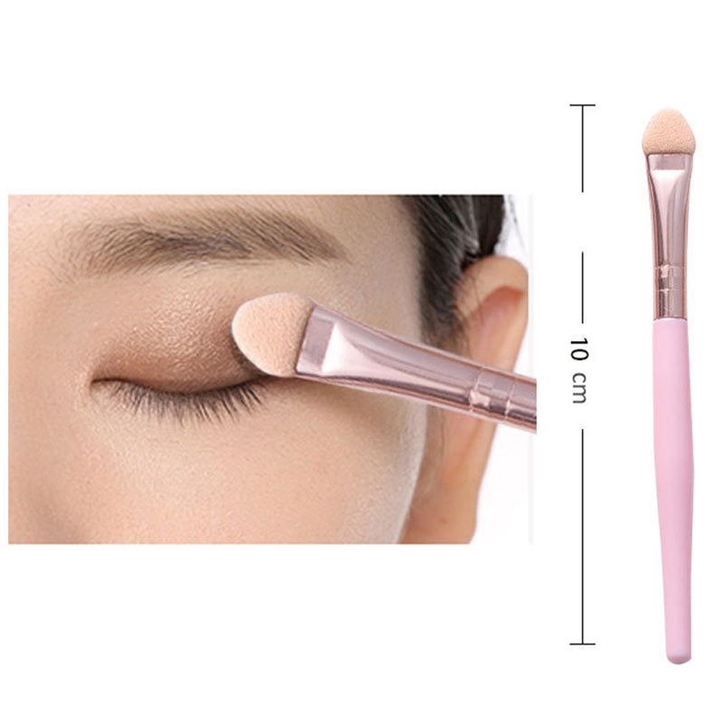 5pcs / Set Brush Eyeshadow / Foundation / Blush On Mini Portable Untuk Makeup / Kosmetik Wanita / Pemula