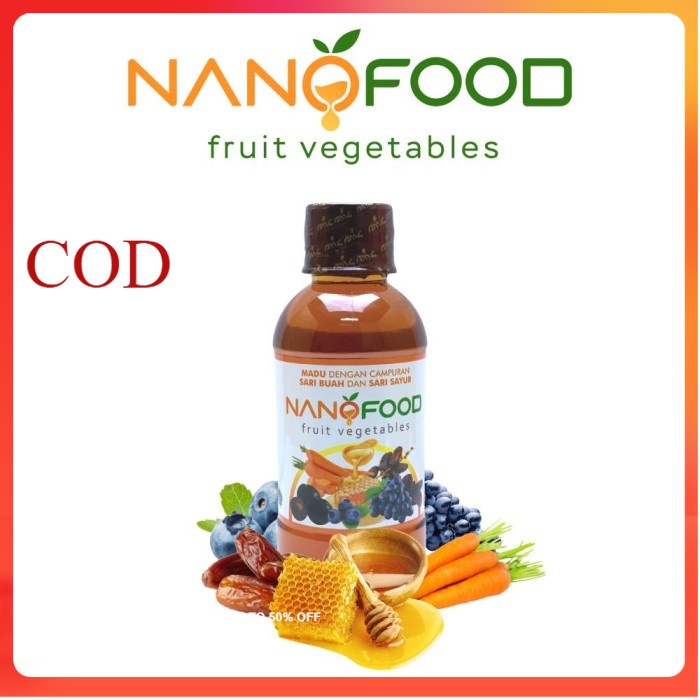 Madu Nanofood Nano Food Herbal Suplemen Daya tahan Tubuh Keluarga ORI untuk dewasa anak anak meningk