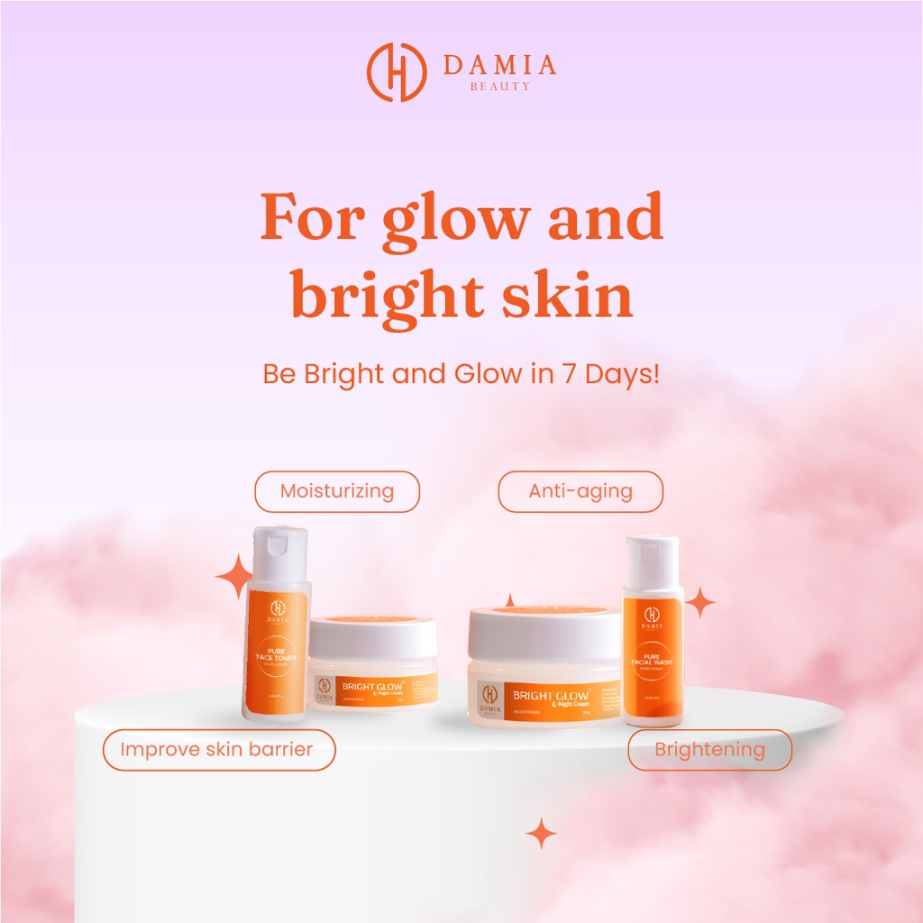 Damia Beauty Skincare Paket - Bright Glow Series-8