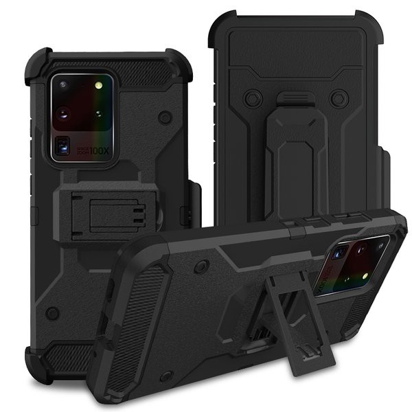 Samsung Galaxy S20 Ultra XGEAR Armor with Holster Case Full Protection