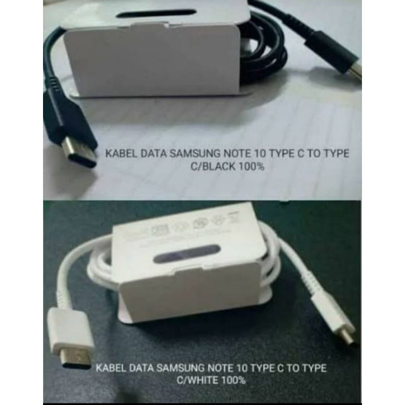 Kabel Data Samsung Tipe  C To Tipe C Original 100% Fast Charging