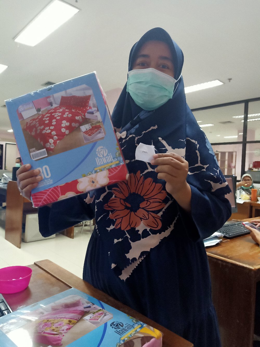 Sprei Flat / Fitted Hawaii - Ammi - Ukuran 160x200 & 180x200