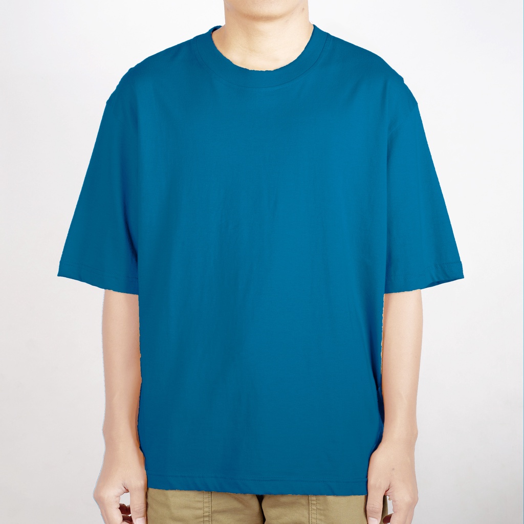 OVERSIZE TEES MINERAL BLUE