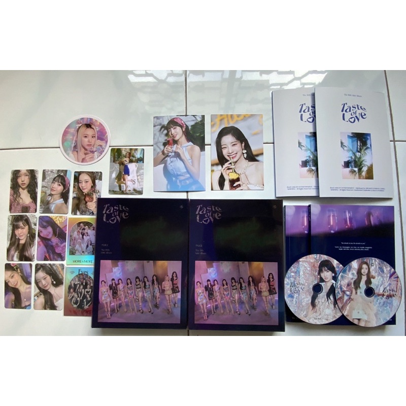 [Underprice] WTT/WTS TWICE Taste Of Love Official Photocard Sana Nayeon Lenticular Jihyo Coaster Tzu